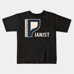 Pianist Kids T-Shirt